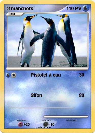 Pokemon 3 manchots