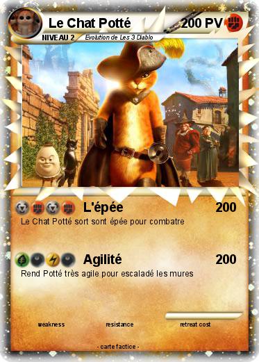Pokemon Le Chat Potté