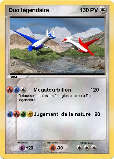 Pokemon Duo légendaire