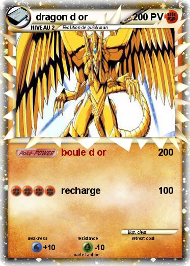 Pokemon dragon d or