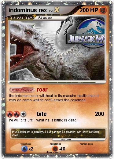 Pokemon indominus rex