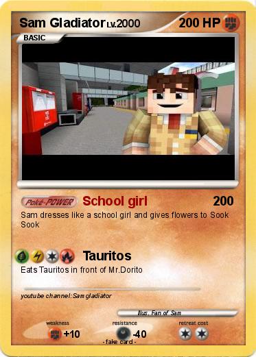 Pokemon Sam Gladiator
