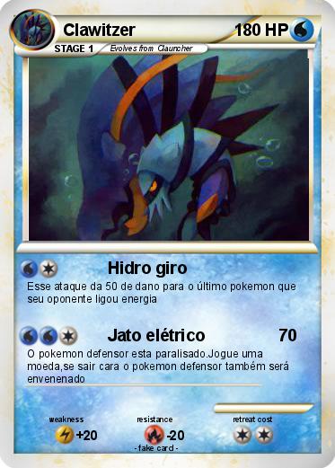 Pokemon Clawitzer