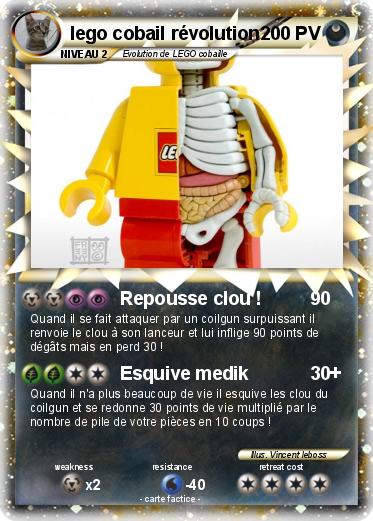 Pokemon lego cobail révolution