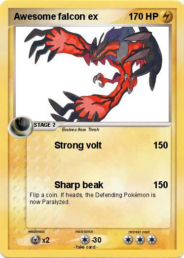 Pokemon Awesome falcon ex