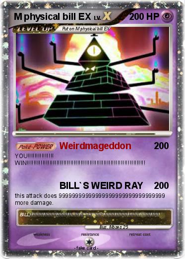 Pokemon M physical bill EX