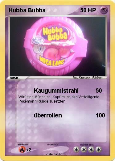 Pokemon Hubba Bubba