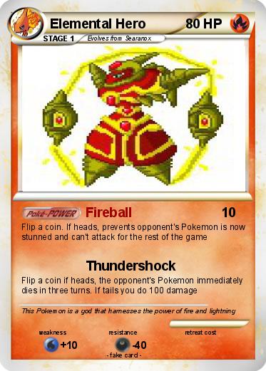 Pokemon Elemental Hero