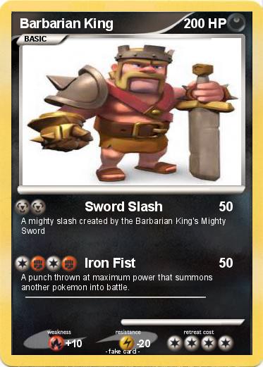 Pokemon Barbarian King