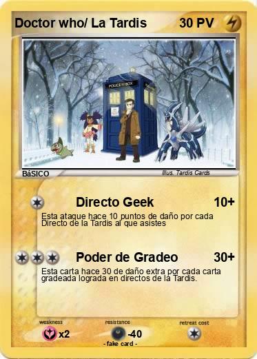 Pokemon Doctor who/ La Tardis