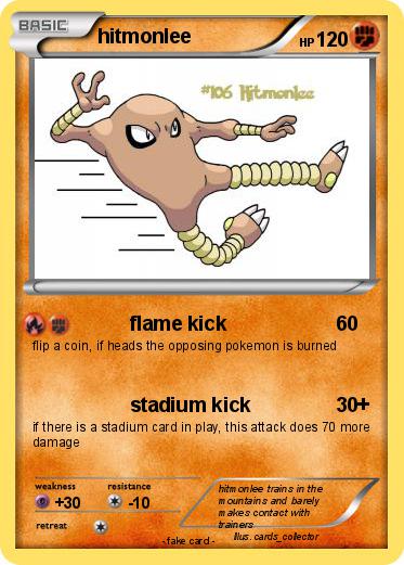Pokemon hitmonlee