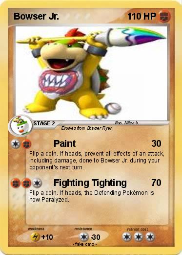 Pokemon Bowser Jr.