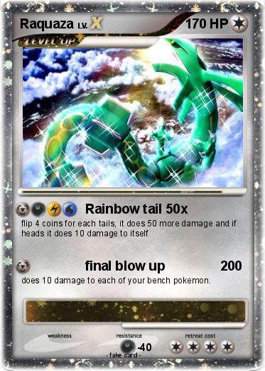 Pokemon Raquaza