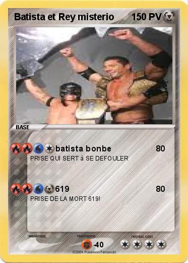 Pokemon Batista et Rey misterio