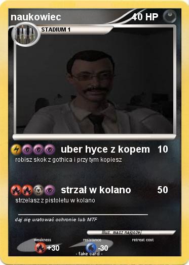 Pokemon naukowiec