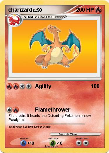 Pokemon charizard