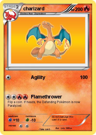 Pokemon charizard