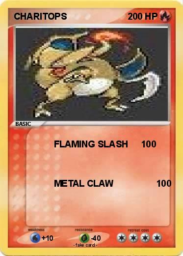 Pokemon CHARITOPS