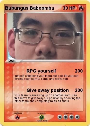Pokemon Bubungus Baboomba