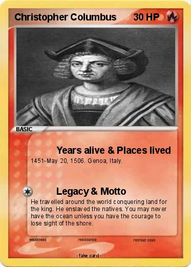 Pokemon Christopher Columbus