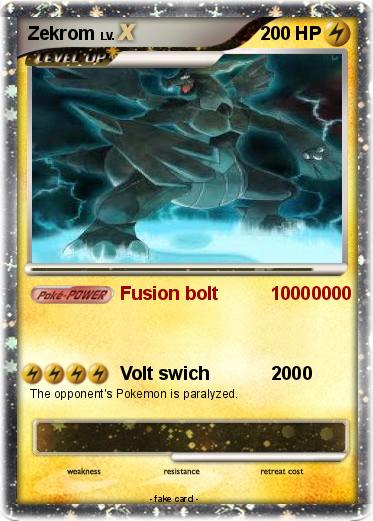 Pokemon Zekrom