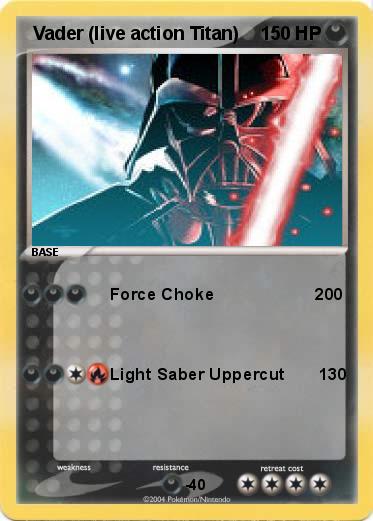 Pokemon  Vader (live action Titan)