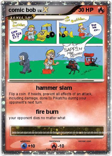 Pokemon comic bob