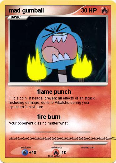 Pokemon mad gumball