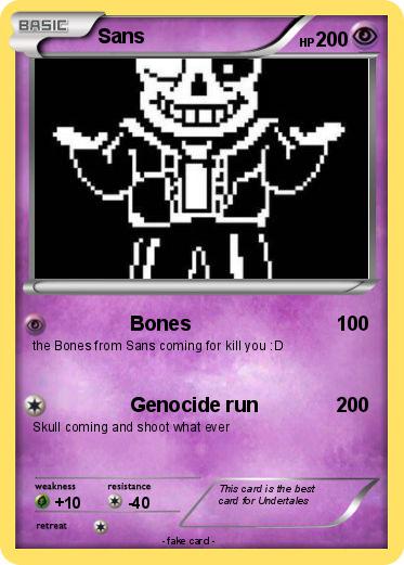 Pokemon Sans