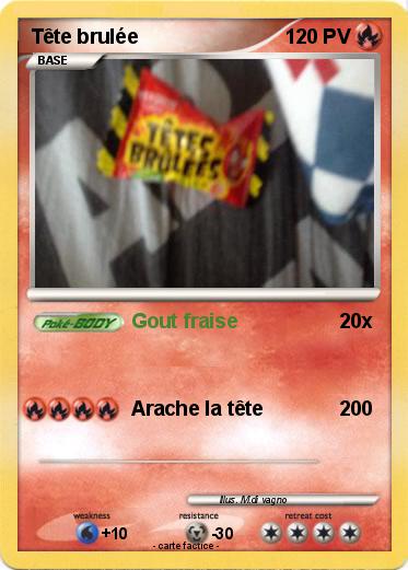 Pokemon Tête brulée