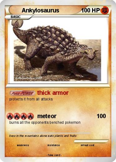 Pokemon Ankylosaurus