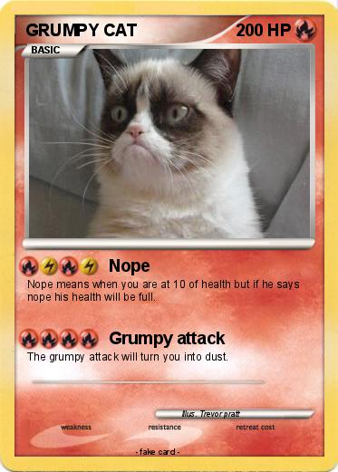 Pokemon GRUMPY CAT