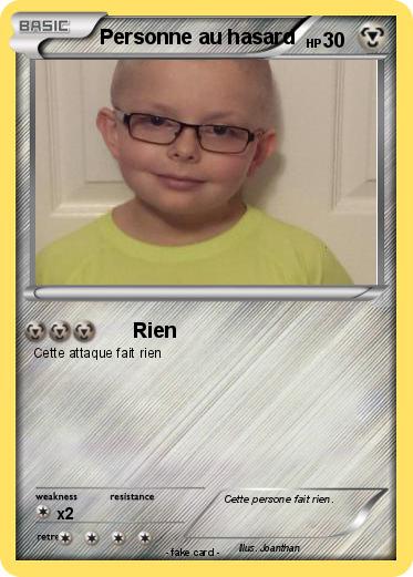 Pokemon Personne au hasard