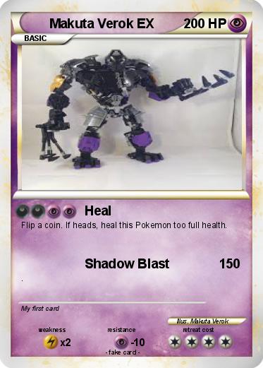 Pokemon Makuta Verok EX