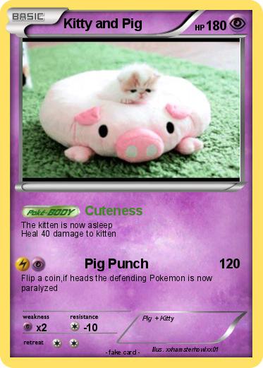 Pokemon Kitty and Pig