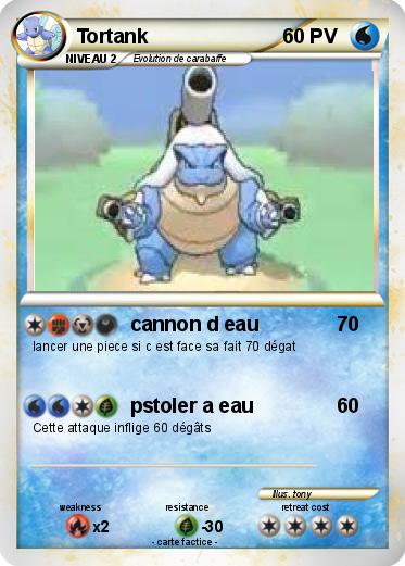 Pokemon Tortank