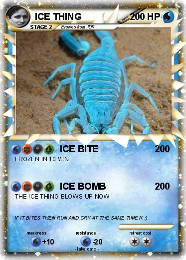 Pokemon ICE THING
