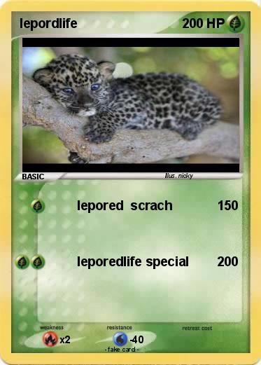Pokemon lepordlife