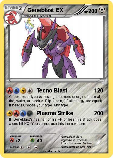 Pokemon Geneblast EX