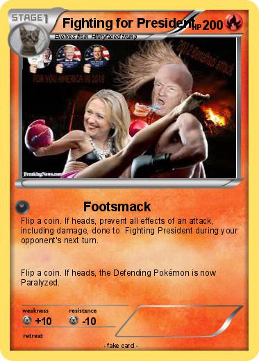 Pokemon Fighting for President