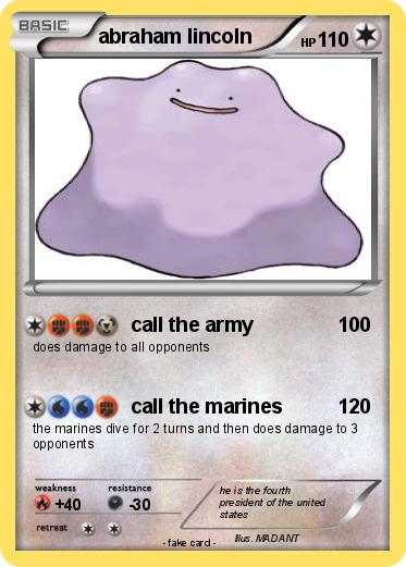 Pokemon abraham lincoln