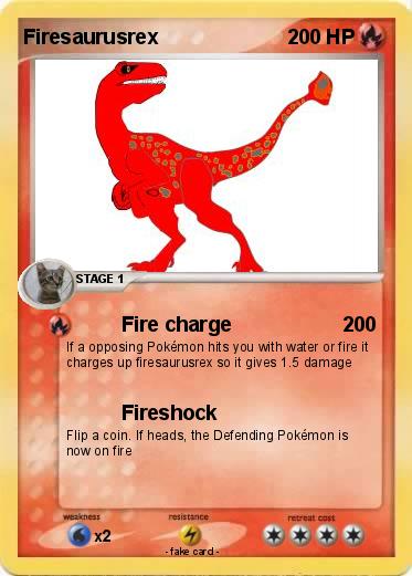 Pokemon Firesaurusrex