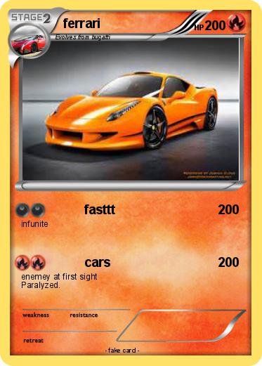 Pokemon ferrari