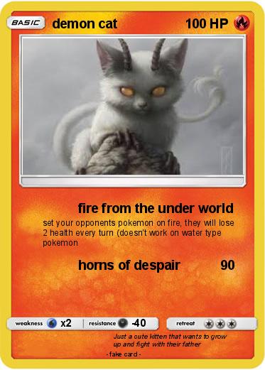 Pokemon demon cat