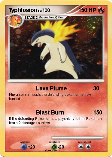 Pokemon Typhlosion
