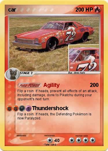 Pokemon car