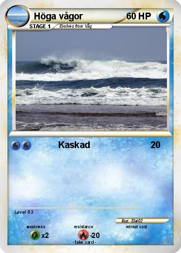 Pokemon Höga vågor