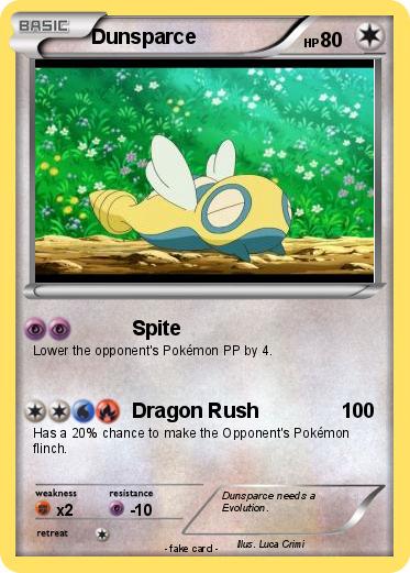 Pokemon Dunsparce
