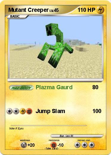 Pokemon Mutant Creeper
