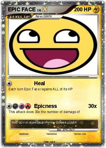Pokemon EPIC FACE